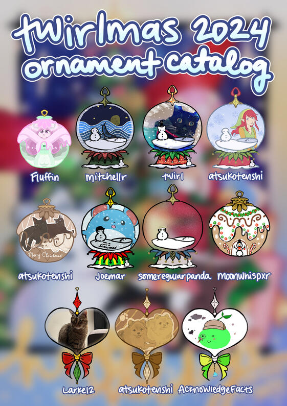 twirlmas 2024 ornament